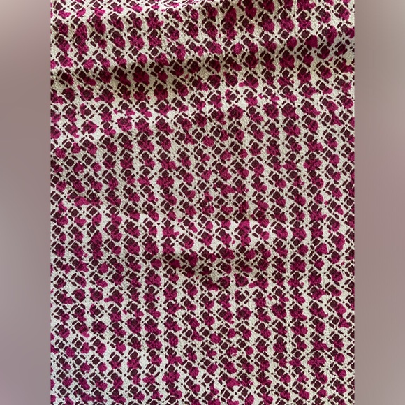 Maeve By Anthropologie Halter Neck Tank, Size 2, Pink/Burgundy/Cream - Picture 9 of 9